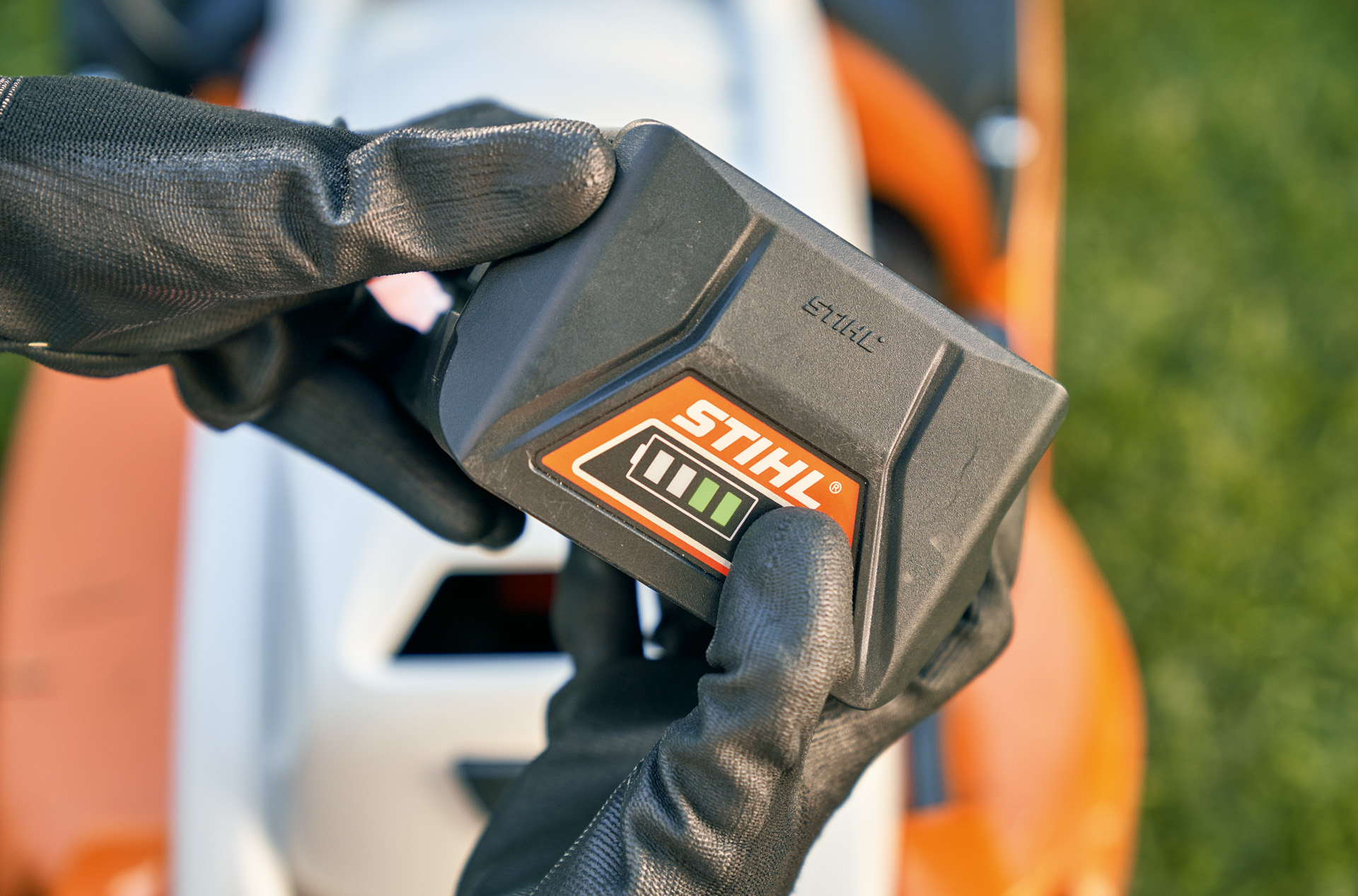 STIHL battery pack for the STIHL RMA 339 C cordless lawn mower