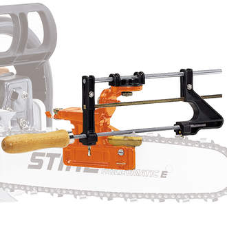 : FG 1FG 1 filing tool is attached to the guide bar and operates in the same way as the FG 2 tool.