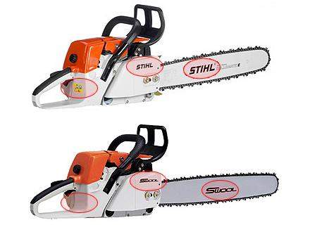 : STIHL MS 380 and Swool imitation