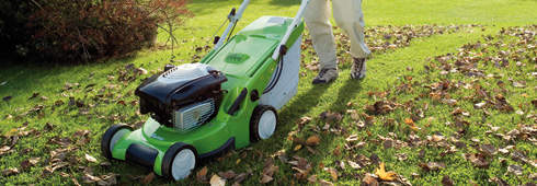 Getting a lawn mower ready for winter