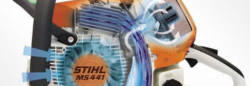 STIHL long-life air filtration system