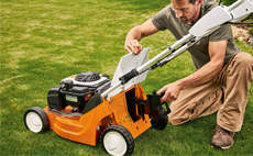 Wet weather lawn care, VIKING Lawn Mower