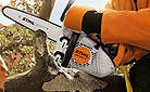 For professional arborists: the STIHL MS 150 TC-E